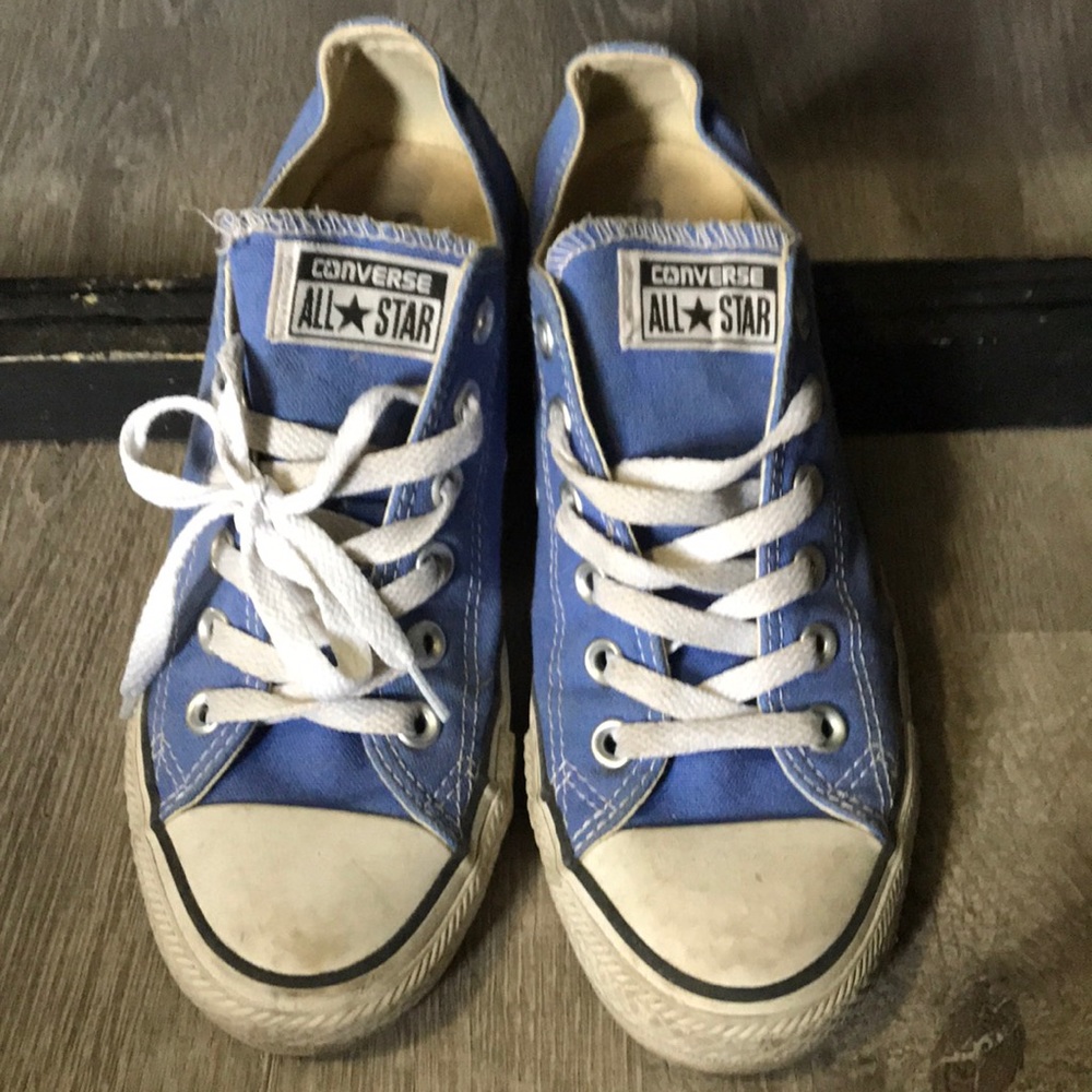 Blue converse
